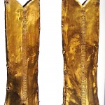 Abnahme der Goldmanschette mit der Inschrift „Lancea et clavus domini“